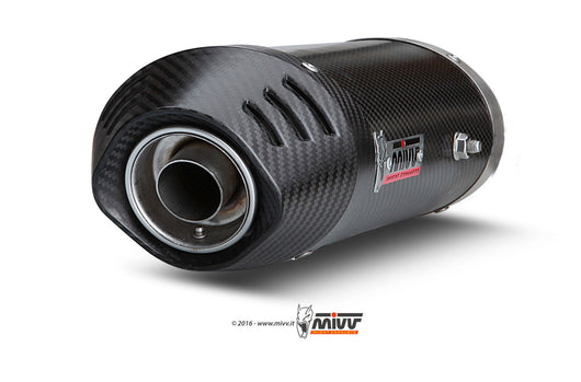 Scarico Honda CBR 600 RR (03-04) - Mivv Oval Carbonio con coppa Carbonio