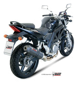 Scarico Suzuki SV 650 (2010) - Mivv Oval Carbonio con coppa Carbonio