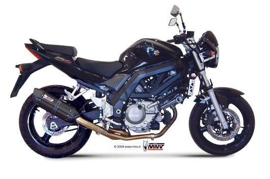 Scarico Suzuki SV 650 (2013) - Mivv Suono Black Inox Nero