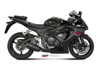 Scarico Suzuki GSX-R 600 (06-07) - Mivv Suono Black Inox Nero