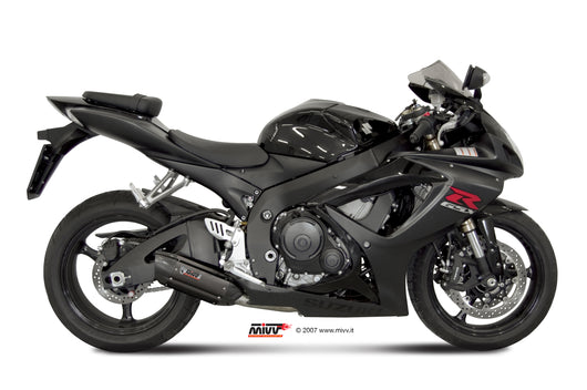 Scarico Suzuki GSX-R 750 (06-07) - Mivv Suono Black Inox Nero