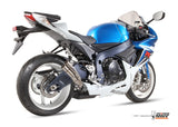 Scarico Suzuki GSX-R 750 (11-17) - Mivv Double Gun Titanio