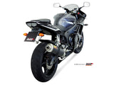 Scarico Yamaha YZF 600 (03-05) - Mivv Oval Carbonio