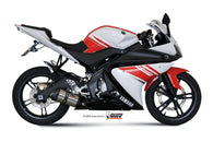 Impianto completo Yamaha YZF 125 R (08-13) - Mivv Suono Inox