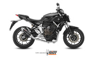 Impianto completo Yamaha MT-07 (2014 >) - Mivv Gp Black Inox Nero