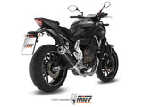 Impianto completo Yamaha MT-07 (2014 >) - Mivv Gp Black Inox Nero