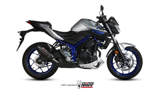 Scarico Yamaha MT-03 (2016 >) - Mivv Suono Black Inox Nero