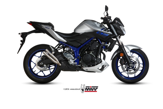 Scarico Yamaha MT-03 (2016 >) - Mivv Double Gun Titanio