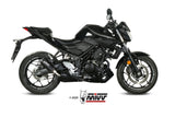 Scarico Yamaha MT-03 (2016 >) - Mivv MK3 Black Inox Nero