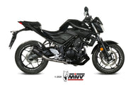 Impianto completo Yamaha MT-03 (2016 >) - Mivv MK3 Inox Nero