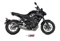Impianto completo Yamaha MT-09 (2013 >) - Mivv Oval Titanio con coppa Carbonio