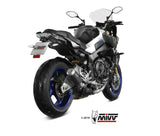 Scarico Yamaha MT-10 (2016 >) - Mivv MK3 Black Inox Nero
