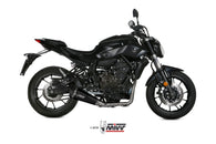 Impianto completo Yamaha MT-07 (2014 >) - Mivv Delta Race Black Inox Nero