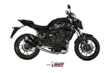 Impianto completo Yamaha MT-07 (2014 >) - Mivv Delta Race Black Inox Nero