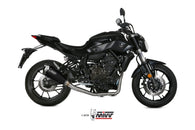 Impianto completo Yamaha MT-07 (2014 >) - Mivv Delta Race Black Inox Nero