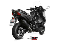 Impianto completo Yamaha T-Max 530 (17-19) - Mivv Speed Edge Black Inox Nero