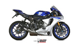 Scarico Yamaha YZF R1 (2015 >) - Mivv MK3 Black Inox Nero