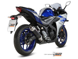 Scarico Yamaha YZF R3 (2015 >) - Mivv Gp Black Inox Nero