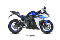 Impianto completo Yamaha YZF R3 (2015 >) - Mivv MK3 Black Inox Nero
