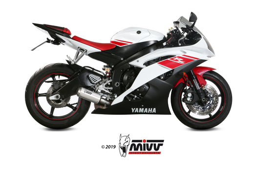 Scarico Yamaha YZF R6 (06-16) - Mivv MK3 Inox