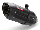 Scarico Aprilia Shiver 750 (08-16) - Mivv Suono Inox nero